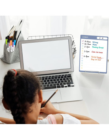 Listas de Verificación Borrado en Seco Loukin 4 Paquete 15x20cm