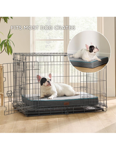 Cama Ortopédica para Perros Bedsure 61x41cm Espuma Viscoelástica
