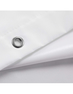 Cortina de Ducha N&Y HOME Nylon Blanca 182.88x182.88 cm 2