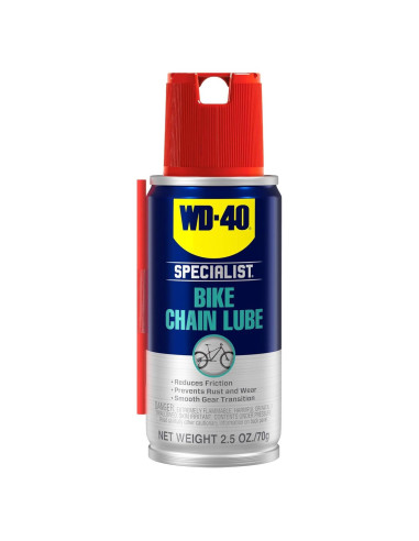 Lubricante para Cadenas de Bicicleta WD-40, 4 x 70.87 ml