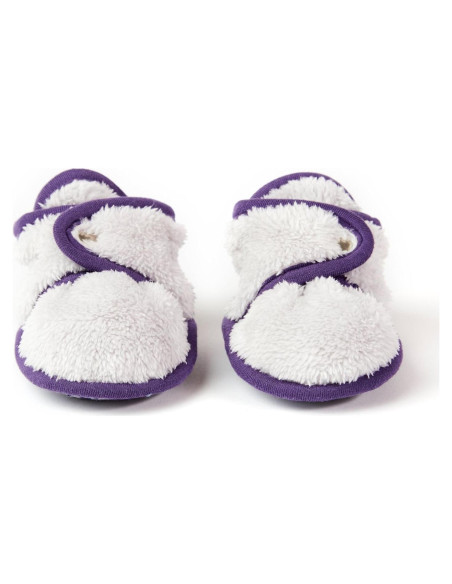 Botines para Bebés Unisex Baby Deedee 12 Meses Ciruela Plateada