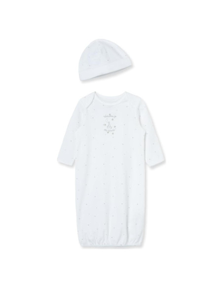 Conjunto de 2 Piezas para Bebé Little Me 0-3 Meses Algodón Conjunto de 2 Piezas para Bebé Little Me 0-3 Meses Algodón