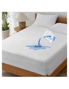 Protector de Colchón Impermeable Bedsure Doble 30.48 cm