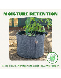 Bolsa de Cultivo Epic Gardening 60 Galones Forrada - Fieltro PET 2