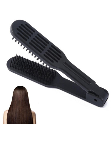 Cepillo Alisador Doble Cara JIANWEI Negro 23x4cm 140g