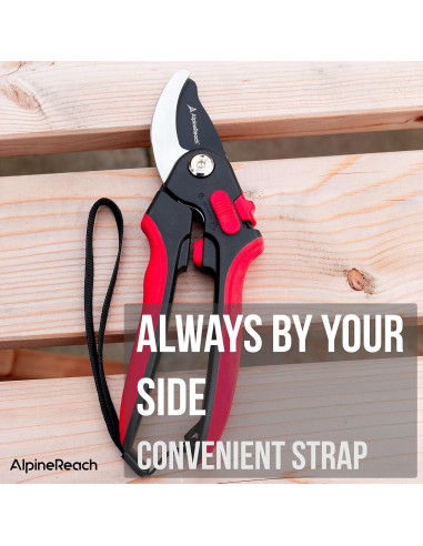 Tijeras de Podar Anvil AlpineReach - Acero Alto Carbono 21cm