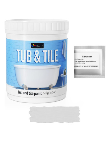 Pintura para Bañeras y Azulejos DWIL 16.5 oz Gris Claro Semibrillante