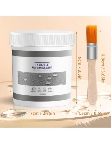 Agente Impermeable Invisible AULCTR 300g Sellador Transparente