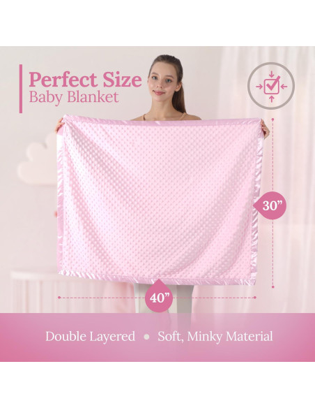 Set de Regalos para Baby Shower Niña - 10 Piezas Rosa