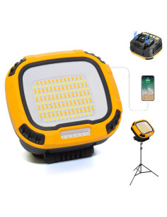 Luz de Trabajo LED Recargable GOZLILU 5000LM IP65 50W