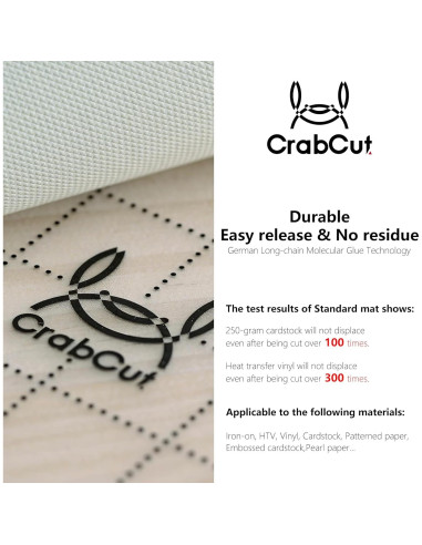 Alfombrillas de Corte Crabcut 30.48x60.96 cm para Silhouette