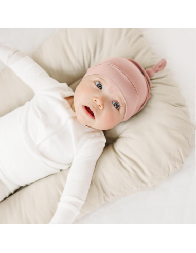 Konssy Conjunto de 6 Gorras Beanie para Bebés 0-6 Meses