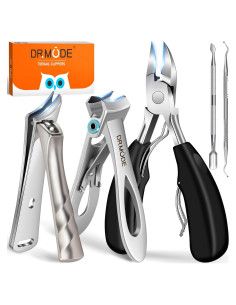 Cortauñas DRMODE para Uñas Gruesas y Encarnadas - Apertura Ancha