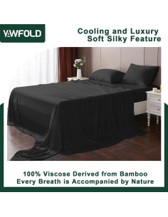 Juego de Sábanas Refrigerantes Yawfold Completo 4 Piezas 2