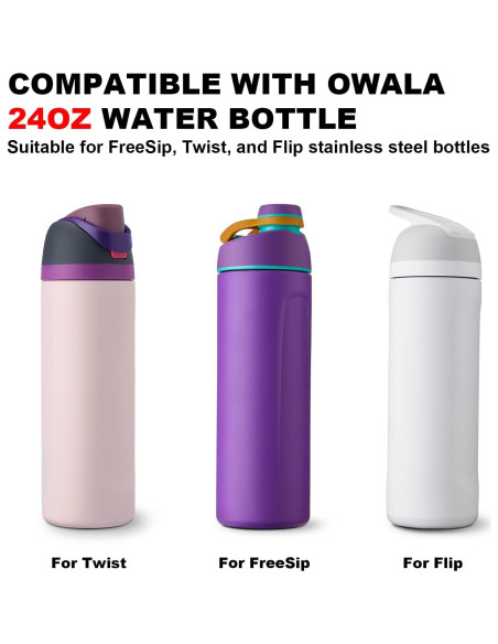 Accesorios para Botella de Agua Owala Airboat 710ml Silicona