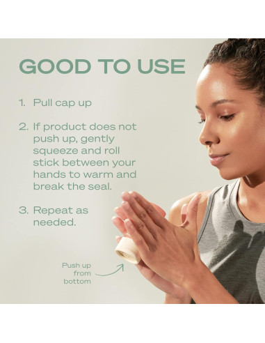 Desodorante Hey Humans Sin Aluminio 56.7g Manzana Matcha