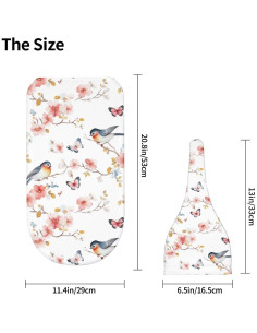 Manta de Envoltura para Bebés KiuLoam Rosa Floral 53x29 cm 2