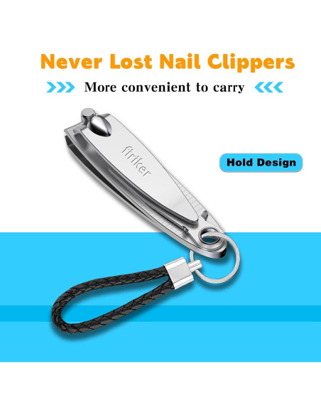 Juego de Cortauñas Acero Inoxidable PRO-AUTO Plata 7.6cm