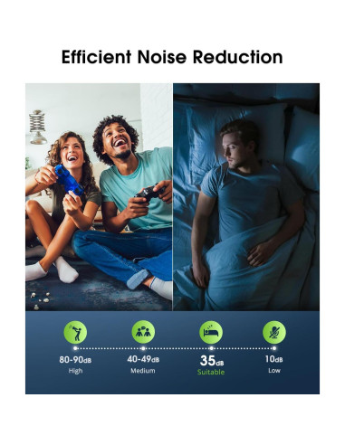 Paquete de 12 paneles acústicos autoadhesivos Woovio 30x30 cm beige