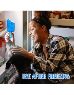 Juguetes de Masticar para Cachorros SPOFLY - Paquete de 2, Congelables 2