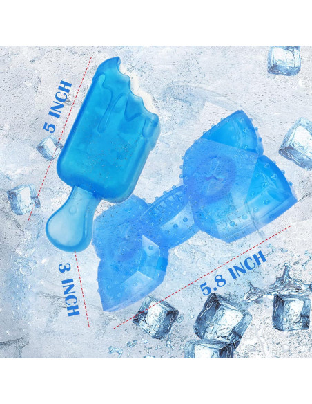 Juguetes de Masticar para Cachorros SPOFLY - Paquete de 2, Congelables