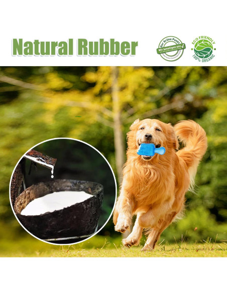 Juguetes de Masticar para Cachorros SPOFLY - Paquete de 2, Congelables