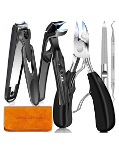 Cortauñas para Pies GJNL con Recogedor y Mango Largo