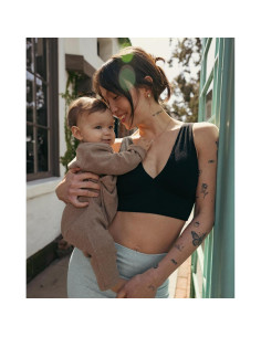 Sostén de Lactancia Kindred Bravely Sublime Negro Talla Pequeña 2