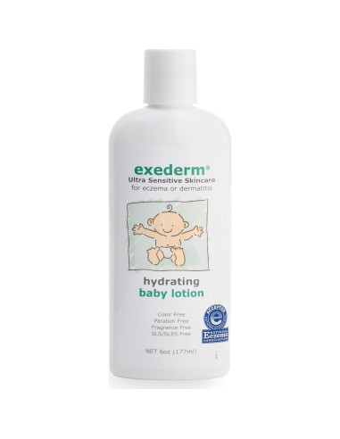 Loción Hidratante para Bebés Exederm 236.6 ml Eccema