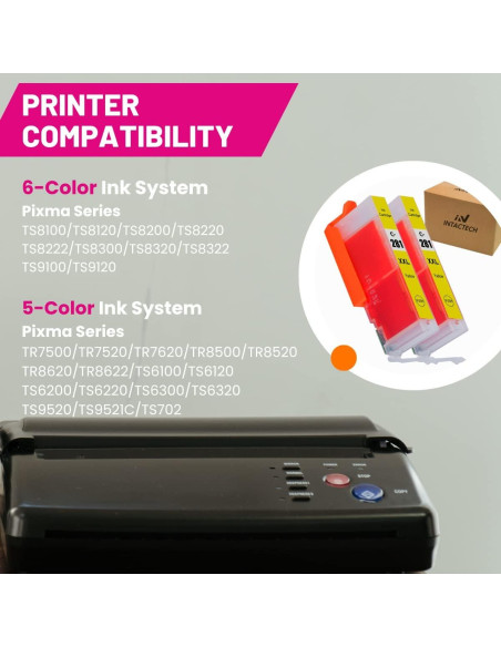 Tóner Amarillo CLI-281 XXL Compatible Canon 281XXL 2-Pack