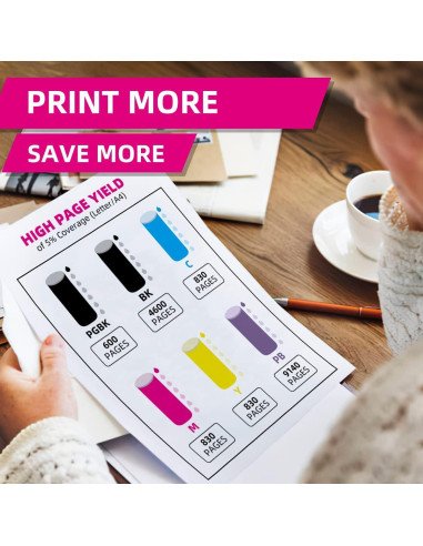 Tóner Amarillo CLI-281 XXL Compatible Canon 281XXL 2-Pack