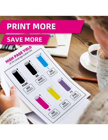 Tóner Amarillo CLI-281 XXL Compatible Canon 281XXL 2-Pack