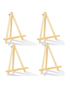 Paquete de 4 Caballetes de Madera de Pino ANDES 23.9 cm