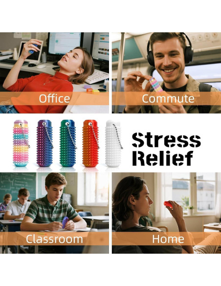 Juguetes Fidget Little Ouchies 5 Piezas Alivio Estrés 8 cm