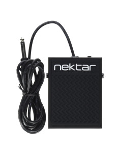 Interruptor de pie Nektar NP-1, Negro, 7.8x4.5x17.3 cm
