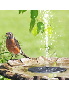 Fuente Solar Flotante AUTGA 1W para Jardín y Estanque 2