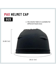 Gorro PAX para Ciclismo Transpirable y Absorbente - Talla Única 2