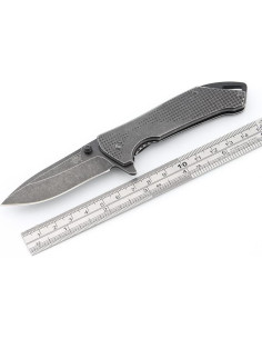 Cuchillo de bolsillo Sanremu 7089LUY-SDW2 163mm Plegable 2