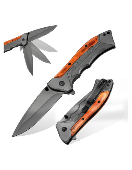 Cuchillo Plegable Milaloko MK5 Acero Inoxidable 20.3 cm Gris Cuchillo Plegable Milaloko MK5 Acero Inoxidable 20.3 cm Gris