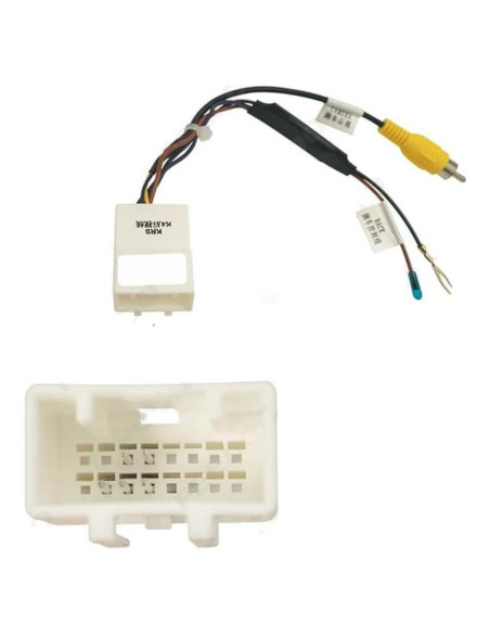 Adaptador de cable de video de cámara de reversa Hyundai Kia 16 pines