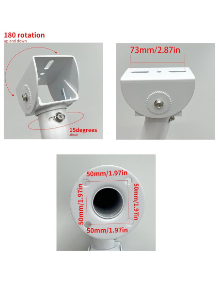 Soporte de Pared para Cámara Domo NVRTTRR - Montaje en L