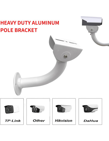 Soporte de Pared para Cámara Domo NVRTTRR - Montaje en L