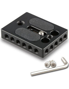 Base de cámara CAMVATE con orificio 1/4" y 3/8" + Brazo mágico 2