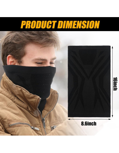 Bencailor 3 Gaiters de Cuello Invierno Hombre Transpirables