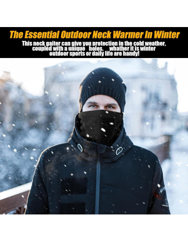 Bencailor 3 Gaiters de Cuello Invierno Hombre Transpirables