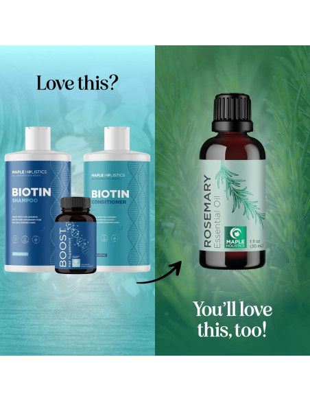 Conjunto de Tratamiento Capilar Maple Holistics 315 ml - Biotina