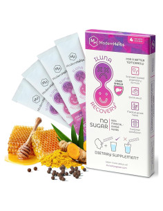 ILUNA Suplemento Natural para Alivio de Resaca - 4 Piedras