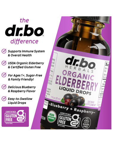 Jarabe de Sábila Orgánico Dr. Bo 29.57 ml - Refuerzo Inmunológico