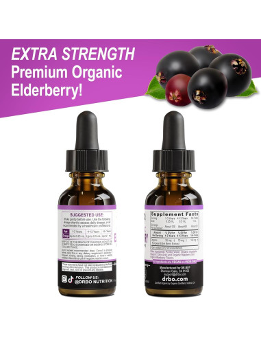 Jarabe de Sábila Orgánico Dr. Bo 29.57 ml - Refuerzo Inmunológico