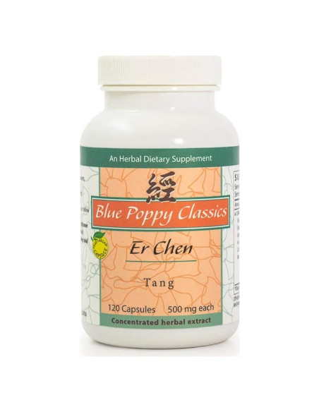 Er Chen Tang 120 cápsulas 500mg Blue Poppy - Extracto Herbal